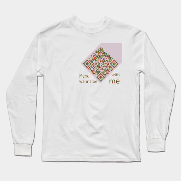 QR link of Christina Aguilera - Genie In A Bottle Long Sleeve T-Shirt by Tiffer Suaret